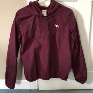 Pink Maroon Xs/S rain jacket/wind breaker